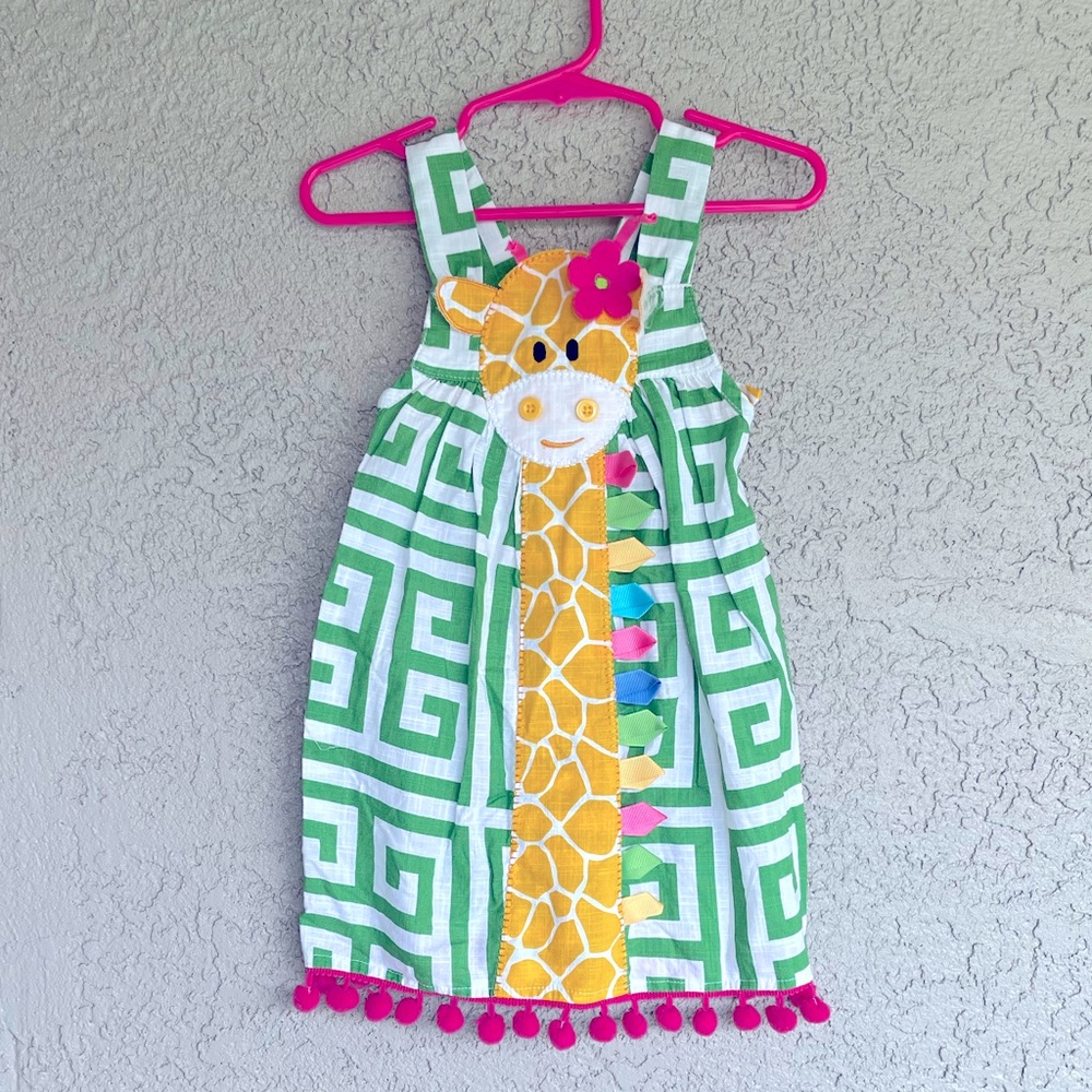 Mudpie 24m/2T Giraffe Dress
